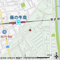 埼玉県春日部市藤塚1888周辺の地図