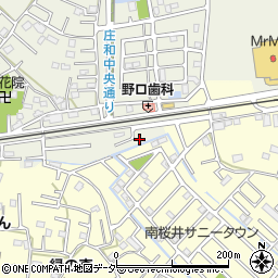 埼玉県春日部市大衾266周辺の地図