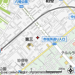 埼玉県春日部市粕壁6778-1周辺の地図