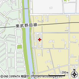 埼玉県春日部市永沼378周辺の地図