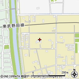 埼玉県春日部市永沼561周辺の地図