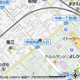 埼玉県春日部市粕壁6711-1周辺の地図