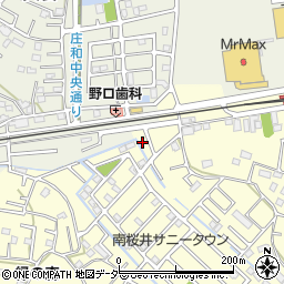 埼玉県春日部市米島272周辺の地図
