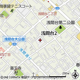 上尾市　大石東地域包括支援センター周辺の地図
