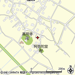 茨城県稲敷郡阿見町福田930周辺の地図