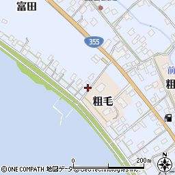 茨城県行方市富田106周辺の地図
