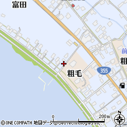 茨城県行方市富田106周辺の地図