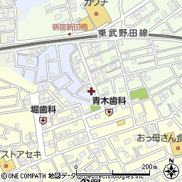 埼玉県春日部市西金野井1934周辺の地図