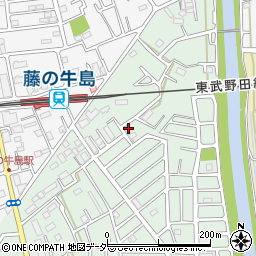 埼玉県春日部市藤塚1877周辺の地図