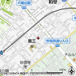 埼玉県春日部市粕壁6779-4周辺の地図