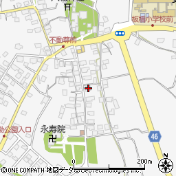 茨城県つくばみらい市板橋2077周辺の地図