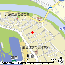 埼玉県蓮田市川島274周辺の地図
