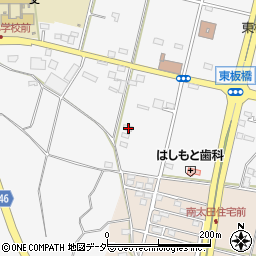 茨城県つくばみらい市板橋2511周辺の地図
