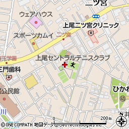 埼玉県上尾市二ツ宮840周辺の地図