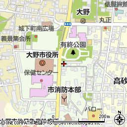 大野珠算塾本部周辺の地図