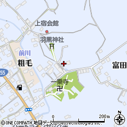 茨城県行方市富田1541周辺の地図