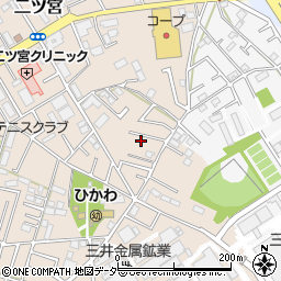 埼玉県上尾市二ツ宮890周辺の地図