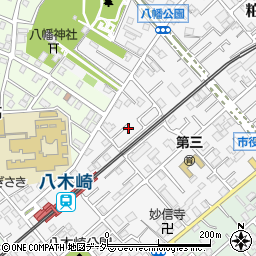 埼玉県春日部市粕壁6863-8周辺の地図