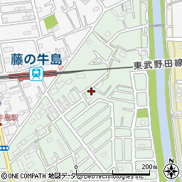 埼玉県春日部市藤塚1872周辺の地図