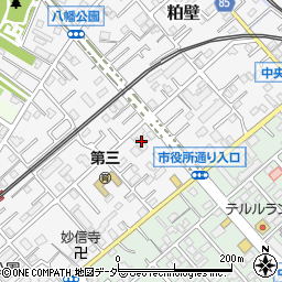 埼玉県春日部市粕壁4607-3周辺の地図