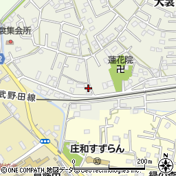 埼玉県春日部市大衾68周辺の地図
