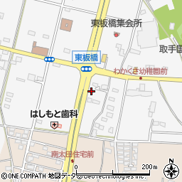 茨城県つくばみらい市板橋2480周辺の地図