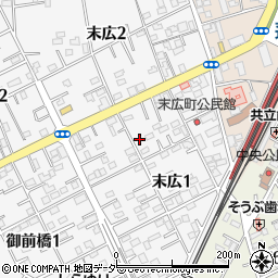 関東速算学院周辺の地図