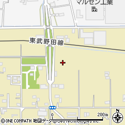 埼玉県春日部市永沼606周辺の地図