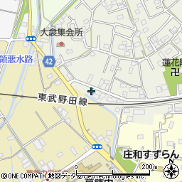 埼玉県春日部市大衾9周辺の地図