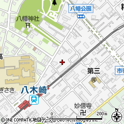 埼玉県春日部市粕壁6863-5周辺の地図