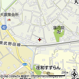 埼玉県春日部市大衾69周辺の地図