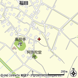 茨城県稲敷郡阿見町福田911周辺の地図