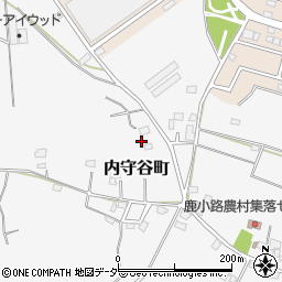 茨城県常総市内守谷町4739-2周辺の地図