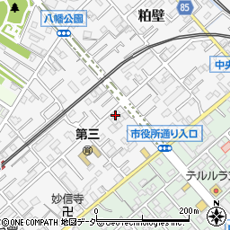 埼玉県春日部市粕壁4007-3周辺の地図