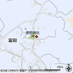 茨城県行方市富田1471周辺の地図