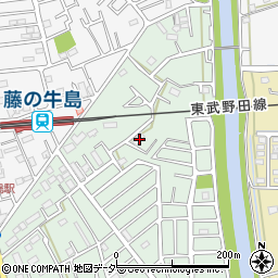 埼玉県春日部市藤塚1871周辺の地図