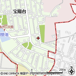 茨城県つくば市宝陽台14周辺の地図