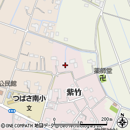 埼玉県川島町（比企郡）紫竹周辺の地図