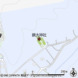 鎮大神社周辺の地図