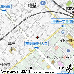 埼玉県春日部市粕壁6717-4周辺の地図