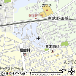 埼玉県春日部市西金野井1927周辺の地図