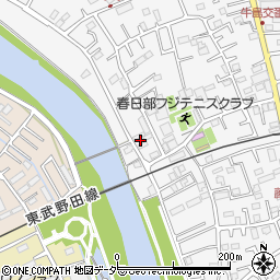 埼玉県春日部市牛島429周辺の地図
