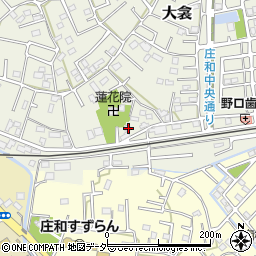 埼玉県春日部市大衾52周辺の地図