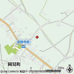 茨城県牛久市岡見町2132周辺の地図