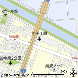 前田工繊周辺の地図