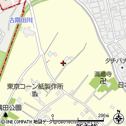 埼玉県春日部市新方袋129周辺の地図