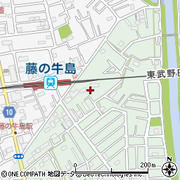 埼玉県春日部市藤塚1896周辺の地図