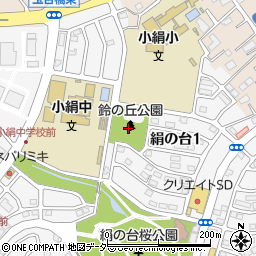 茨城県つくばみらい市絹の台1丁目13周辺の地図