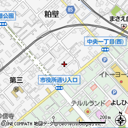 埼玉県春日部市粕壁6706-9周辺の地図
