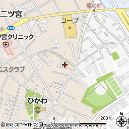 埼玉県上尾市二ツ宮891周辺の地図